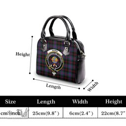 Scottish Nairn Tartan Shoulder Handbags with Family Crest Scottish Plaid Tartan Plaid - ScotsTee - scotstee.com