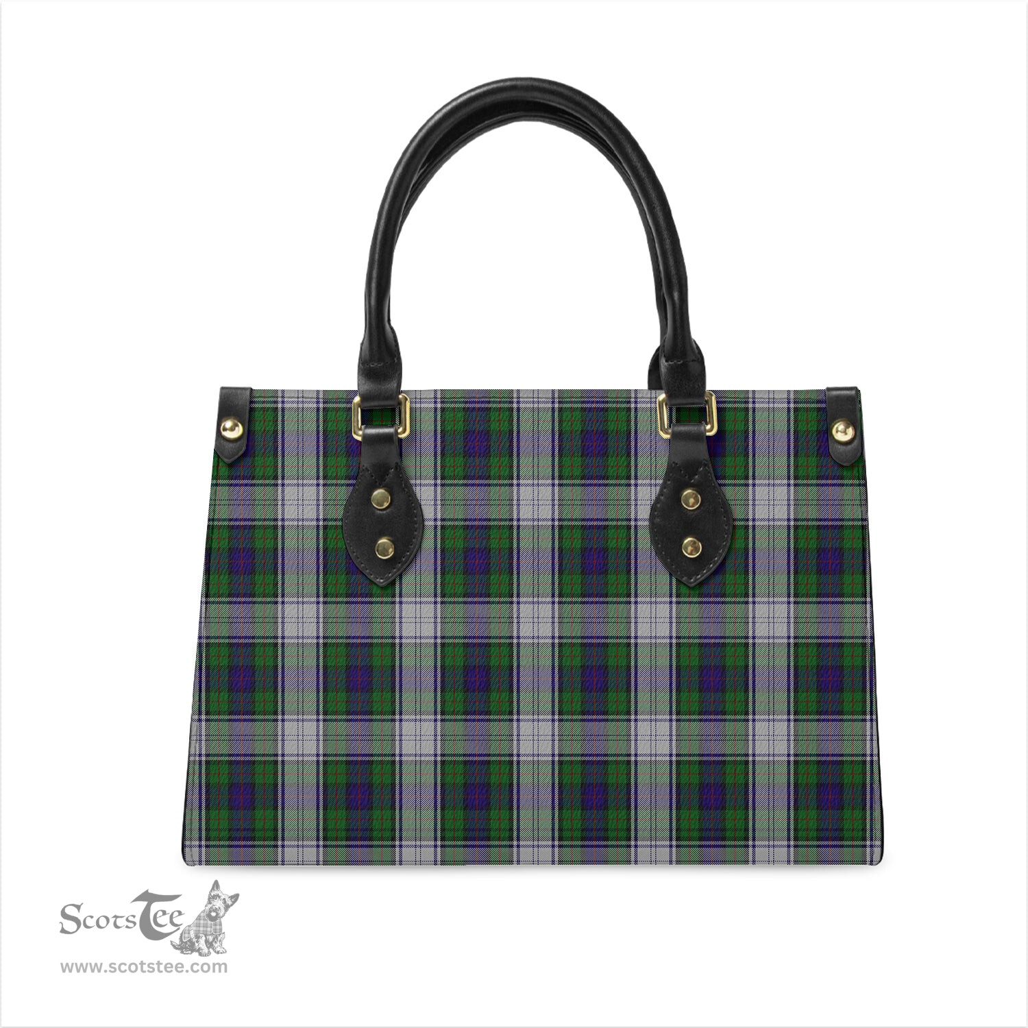 Scottish Murray of Atholl Dress Tartan Leather Bag for Women Scottish Plaid Tartan Plaid - ScotsTee - scotstee.com