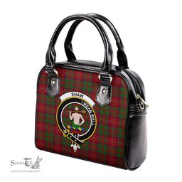 Scottish Shaw of Tordarroch Red Dress Tartan Shoulder Handbags with Family Crest Scottish Plaid Tartan Plaid - ScotsTee - scotstee.com