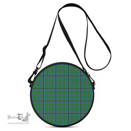 Scottish Snodgrass Tartan Round Crossbody Bags - Round Purse Scottish Plaid Tartan Plaid - ScotsTee - scotstee.com