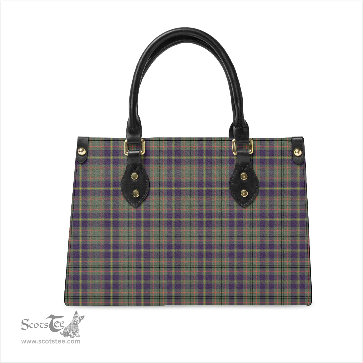 Scottish Taylor Weathered Tartan Leather Bag for Women Scottish Plaid Tartan Plaid - ScotsTee - scotstee.com