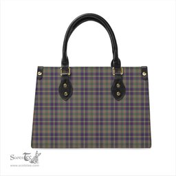 Scottish Taylor Weathered Tartan Leather Bag for Women Scottish Plaid Tartan Plaid - ScotsTee - scotstee.com