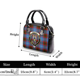 Scottish Preston Tartan Shoulder Handbags with Family Crest Scottish Plaid Tartan Plaid - ScotsTee - scotstee.com