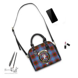 Scottish Pennycook Tartan Shoulder Handbags with Family Crest Scottish Plaid Tartan Plaid - ScotsTee - scotstee.com