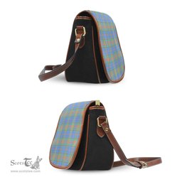 Scottish Stewart of Appin Hunting Ancient Tartan Saddle Crossbody Bag Scottish Plaid Tartan Plaid - ScotsTee - scotstee.com