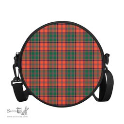 Scottish Stewart of Appin Ancient Tartan Round Crossbody Bags - Round Purse Scottish Plaid Tartan Plaid - ScotsTee - scotstee.com