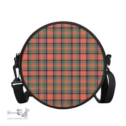 Scottish Stewart Royal Ancient Tartan Round Crossbody Bags - Round Purse Scottish Plaid Tartan Plaid - ScotsTee - scotstee.com