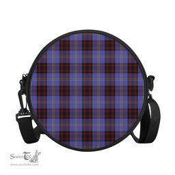 Scottish Rutherford Tartan Round Crossbody Bags - Round Purse Scottish Plaid Tartan Plaid - ScotsTee - scotstee.com