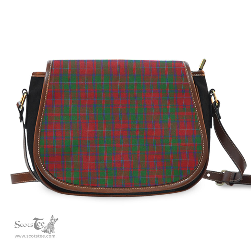 Scottish Stewart of Appin Tartan Saddle Crossbody Bag Scottish Plaid Tartan Plaid - ScotsTee - scotstee.com
