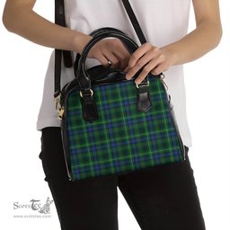 Scottish Stewart Hunting Modern Tartan Shoulder Handbags Scottish Plaid Tartan Plaid - ScotsTee - scotstee.com