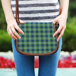 Scottish Spottiswood Tartan Saddle Crossbody Bag Scottish Plaid Tartan Plaid - ScotsTee - scotstee.com