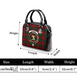 Scottish Stewart of Atholl Tartan Shoulder Handbags with Family Crest Scottish Plaid Tartan Plaid - ScotsTee - scotstee.com