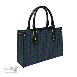 Scottish Sinclair Hunting Modern Tartan Leather Bag for Women Scottish Plaid Tartan Plaid - ScotsTee - scotstee.com