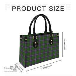 Scottish Strange of Balkaskie Tartan Leather Bag for Women Scottish Plaid Tartan Plaid - ScotsTee - scotstee.com