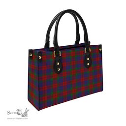 Scottish Skene of Cromar Tartan Leather Bag for Women Scottish Plaid Tartan Plaid - ScotsTee - scotstee.com