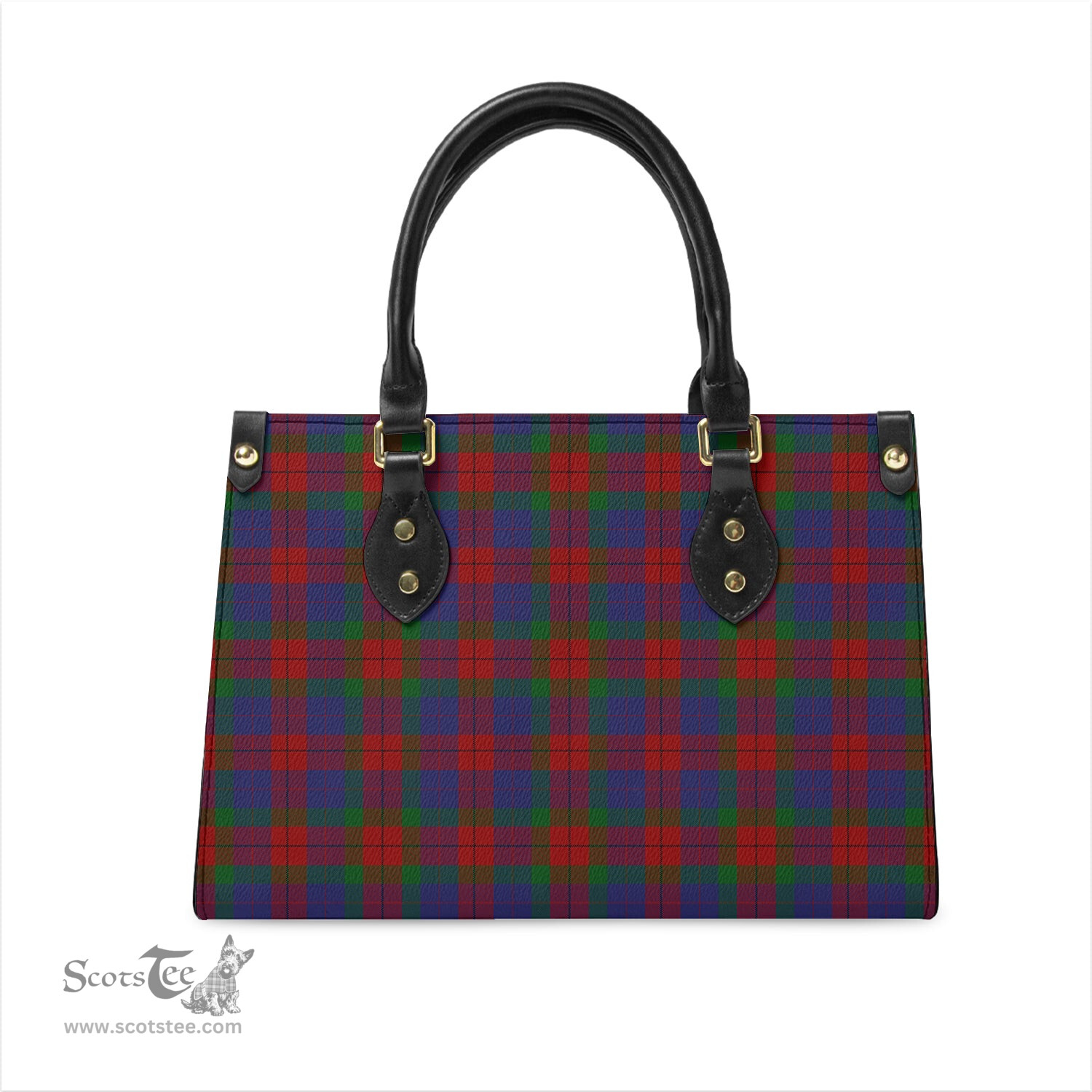 Scottish Skene of Cromar Tartan Leather Bag for Women Scottish Plaid Tartan Plaid - ScotsTee - scotstee.com