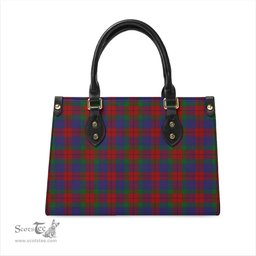 Scottish Skene of Cromar Tartan Leather Bag for Women Scottish Plaid Tartan Plaid - ScotsTee - scotstee.com