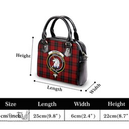 Scottish Ramsay Tartan Shoulder Handbags with Family Crest Scottish Plaid Tartan Plaid - ScotsTee - scotstee.com