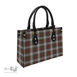 Scottish Stewart Dress Tartan Leather Bag for Women Scottish Plaid Tartan Plaid - ScotsTee - scotstee.com