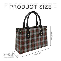 Scottish Stewart Dress Tartan Leather Bag for Women Scottish Plaid Tartan Plaid - ScotsTee - scotstee.com