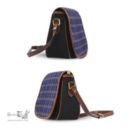 Scottish Rhys of Wales Tartan Saddle Crossbody Bag Scottish Plaid Tartan Plaid - ScotsTee - scotstee.com