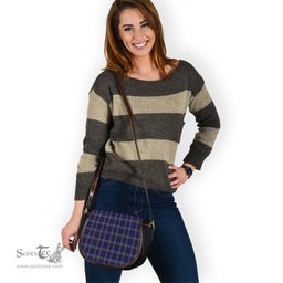 Scottish Rhys of Wales Tartan Saddle Crossbody Bag Scottish Plaid Tartan Plaid - ScotsTee - scotstee.com