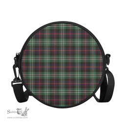 Scottish Rollo Hunting Tartan Round Crossbody Bags - Round Purse Scottish Plaid Tartan Plaid - ScotsTee - scotstee.com