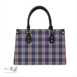 Scottish Stewart of Appin Hunting Dress Tartan Leather Bag for Women Scottish Plaid Tartan Plaid - ScotsTee - scotstee.com