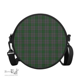 Scottish Wicklow County Ireland Tartan Round Crossbody Bags - Round Purse Scottish Plaid Tartan Plaid - ScotsTee - scotstee.com
