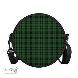 Scottish Wallace Hunting Tartan Round Crossbody Bags - Round Purse Scottish Plaid Tartan Plaid - ScotsTee - scotstee.com