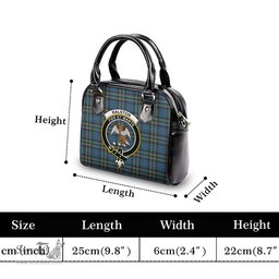 Scottish Ralston UK Tartan Shoulder Handbags with Family Crest Scottish Plaid Tartan Plaid - ScotsTee - scotstee.com