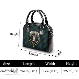 Scottish Robertson Hunting Tartan Shoulder Handbags with Family Crest Scottish Plaid Tartan Plaid - ScotsTee - scotstee.com