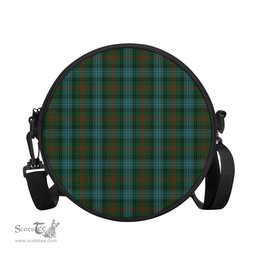 Scottish Ross Hunting Tartan Round Crossbody Bags - Round Purse Scottish Plaid Tartan Plaid - ScotsTee - scotstee.com