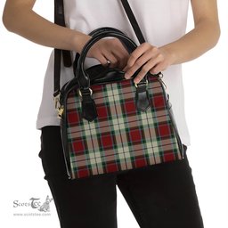 Scottish Rose White Dress Tartan Shoulder Handbags Scottish Plaid Tartan Plaid - ScotsTee - scotstee.com