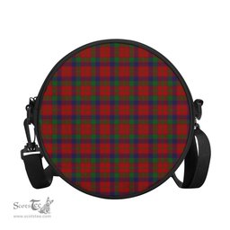 Scottish Robertson Tartan Round Crossbody Bags - Round Purse Scottish Plaid Tartan Plaid - ScotsTee - scotstee.com