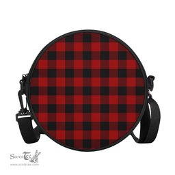 Scottish Rob Roy Macgregor Tartan Round Crossbody Bags - Round Purse Scottish Plaid Tartan Plaid - ScotsTee - scotstee.com