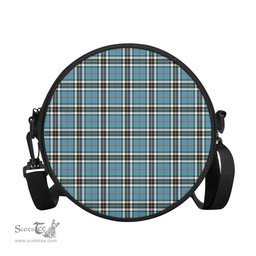 Scottish Thomson Tartan Round Crossbody Bags - Round Purse Scottish Plaid Tartan Plaid - ScotsTee - scotstee.com