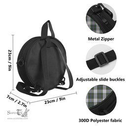 Scottish Pritchard Tartan Round Crossbody Bags - Round Purse Scottish Plaid Tartan Plaid - ScotsTee - scotstee.com