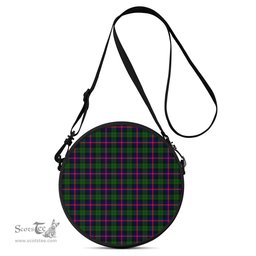 Scottish Urquhart Modern Tartan Round Crossbody Bags - Round Purse Scottish Plaid Tartan Plaid - ScotsTee - scotstee.com