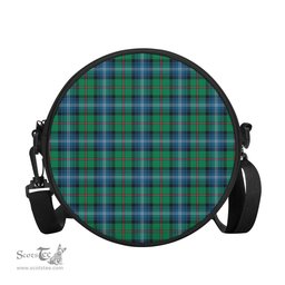 Scottish Urquhart Ancient Tartan Round Crossbody Bags - Round Purse Scottish Plaid Tartan Plaid - ScotsTee - scotstee.com