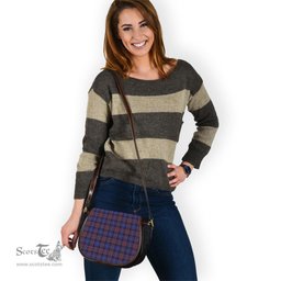 Scottish Pride of Scotland Tartan Saddle Crossbody Bag Scottish Plaid Tartan Plaid - ScotsTee - scotstee.com