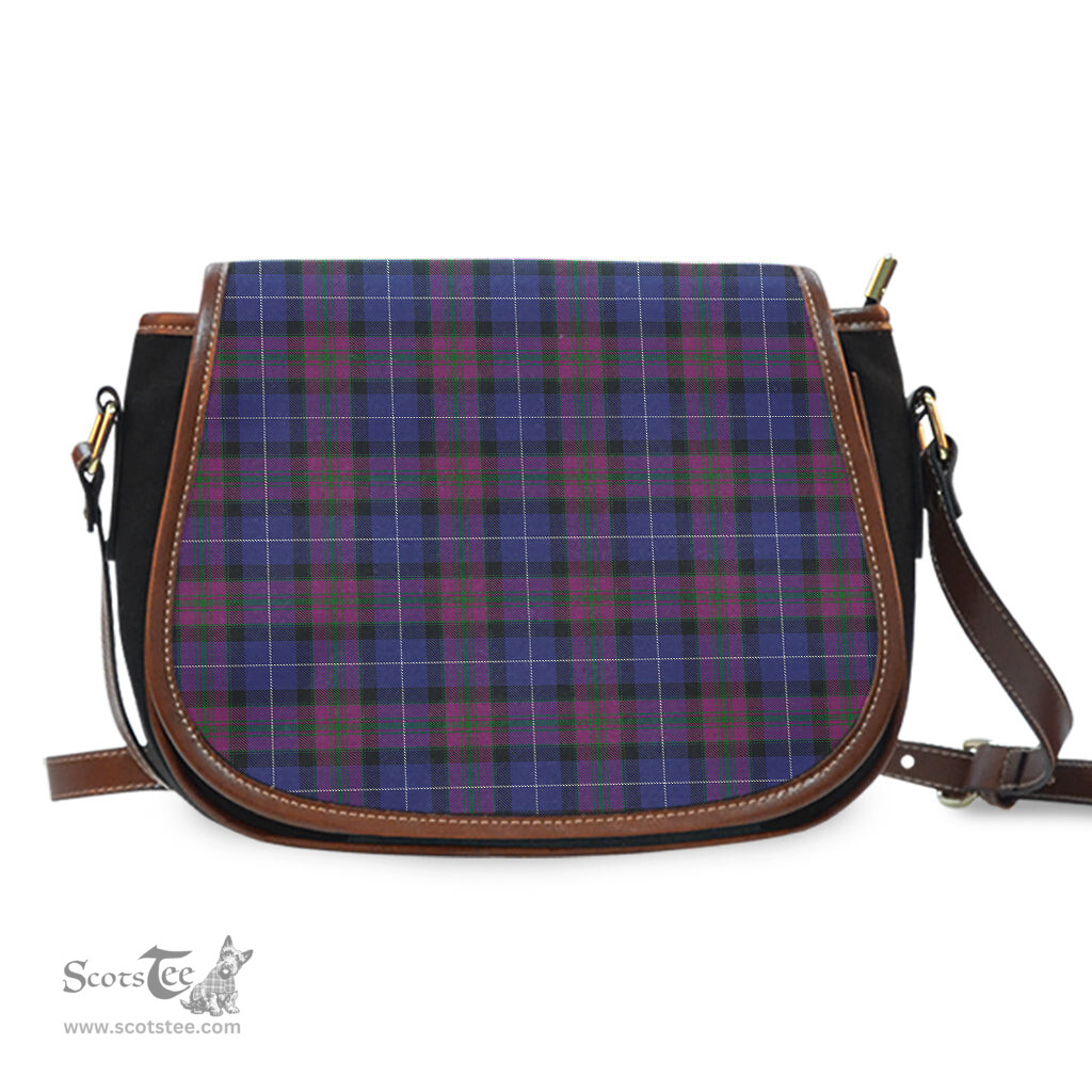 Scottish Pride of Scotland Tartan Saddle Crossbody Bag Scottish Plaid Tartan Plaid - ScotsTee - scotstee.com