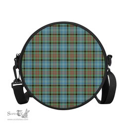 Scottish Paisley Tartan Round Crossbody Bags - Round Purse Scottish Plaid Tartan Plaid - ScotsTee - scotstee.com