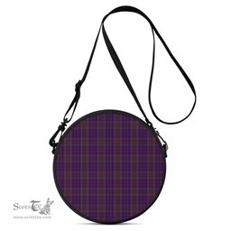 Scottish Phillips Tartan Round Crossbody Bags - Round Purse Scottish Plaid Tartan Plaid - ScotsTee - scotstee.com
