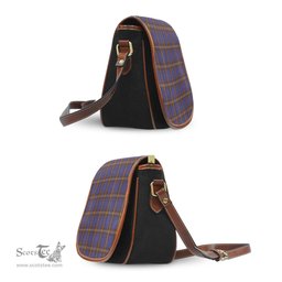 Scottish Sligo County Ireland Tartan Saddle Crossbody Bag Scottish Plaid Tartan Plaid - ScotsTee - scotstee.com