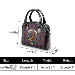 Scottish Spens (Spence) Tartan Shoulder Handbags with Family Crest Scottish Plaid Tartan Plaid - ScotsTee - scotstee.com