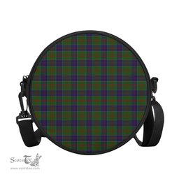 Scottish Stewart of Appin Hunting Tartan Round Crossbody Bags - Round Purse Scottish Plaid Tartan Plaid - ScotsTee - scotstee.com