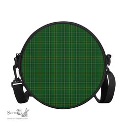 Scottish Wexford County Ireland Tartan Round Crossbody Bags - Round Purse Scottish Plaid Tartan Plaid - ScotsTee - scotstee.com