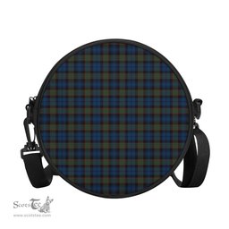 Scottish Riddoch Tartan Round Crossbody Bags - Round Purse Scottish Plaid Tartan Plaid - ScotsTee - scotstee.com