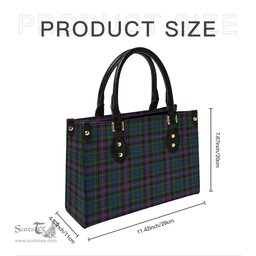 Scottish Rankin Tartan Leather Bag for Women Scottish Plaid Tartan Plaid - ScotsTee - scotstee.com